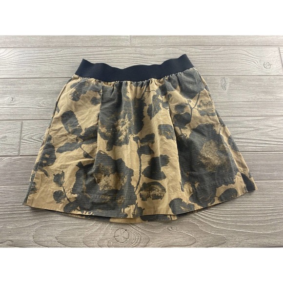 Jupe J.Crew Taille 12 - Imprimé Floral Aquarelle Rouge Et Rose